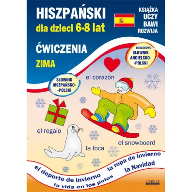 Hiszpa�ski dla dzieci 6-8 lat Zima - Hanna Jewiak, Katarzyna Piechocka-Empel