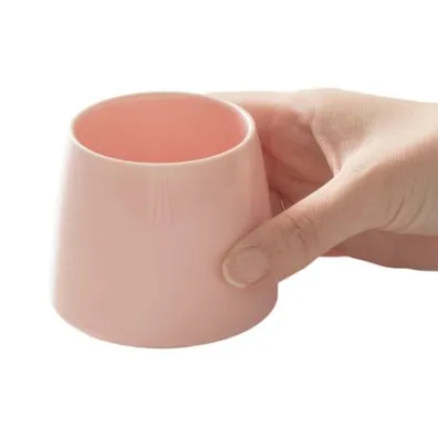 Origami Fili�anka ceramiczna Aroma Flavor r�owy 200 ml