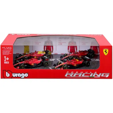 Bburago Model 1:43 Ferrari Racing 4 pack 18-36848