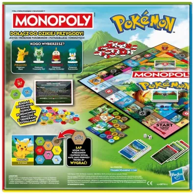 Monopoly: Pokmon (edycja polska) Hasbro
