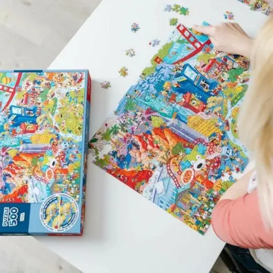 Puzzle 500 el. Spy Guy USA Trefl