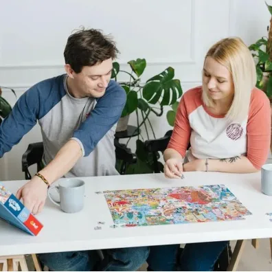 Puzzle 500 el. Spy Guy USA Trefl