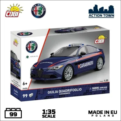 Klocki - Alfa Romeo Giulia Quadrifoglio Carabinieri, 99kl