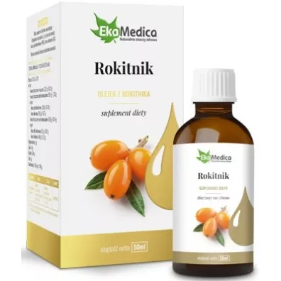 Ekamedica Olej Rokitnikowy Suplement diety 50 ml