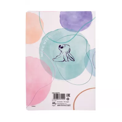 CoolPack Zeszyt A5 Disney Fashion Stitch kratka 60 kartek 1 szt.