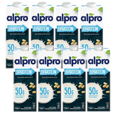 Alpro High Protein Nap�j sojowy wysokobia�kowy z wapniem i witaminami zestaw 8 x 1000 ml