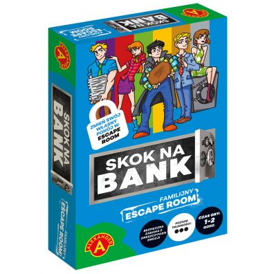 Zdjęcia - Gra planszowa Alexander Escape Room 3. Skok na bank 