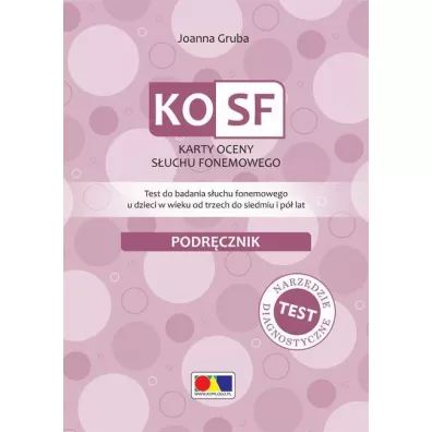 KOSF - Karty oceny suchu fonemowego - Joanna Gruba