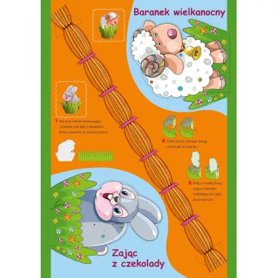 Ozdoby wielkanocne. Wycinanki