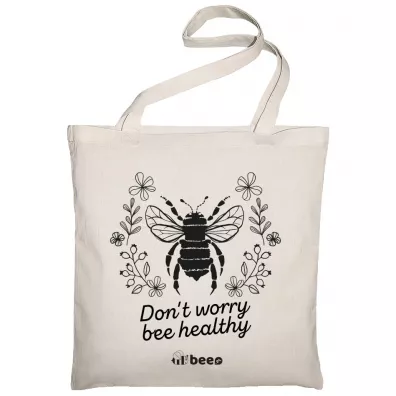 Bee.pl Bawe�niana torba Don't worry bee healthy