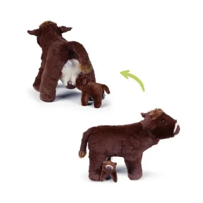 Mama kr�wka z m�od� kr�wk� Mamanimals