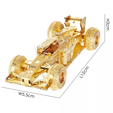 Puzzle Metalowe Model 3D - Wy�cig�wka piececool