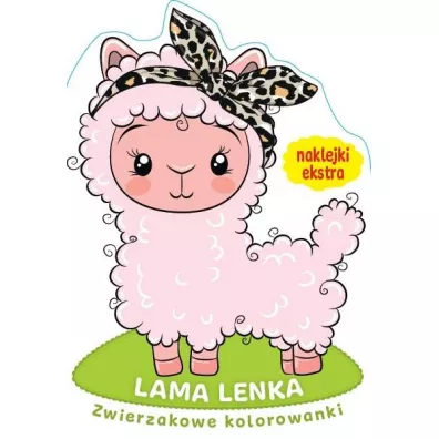 Zwierzakowe kolorowanki. Lama Lenka