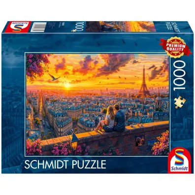 Puzzle PQ 1000 el. Szepty z dachu Pary�a Schmidt
