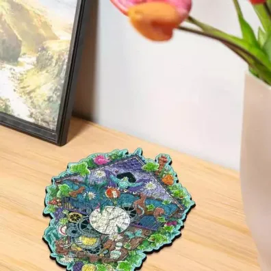 Puzzle drewniane 300 el. Zegar Ravensburger