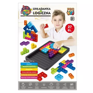 Puzzle Uk�adanka logiczna Figury Pro Kids