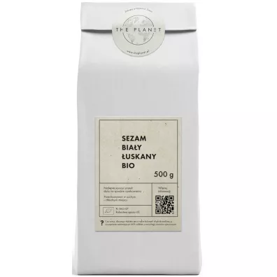 The Planet Sezam bia�y �uskany 500 g Bio