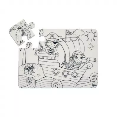 Funny puzzle Wyspa pirat�w 25x19 cm Strigo