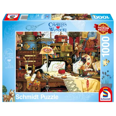 Puzzle 1000 el. Maggie - Krawcowa G3