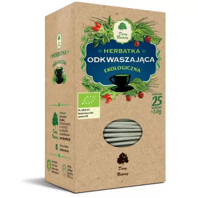 Dary Natury Herbatka odkwaszaj�ca 25 x 2 g Bio