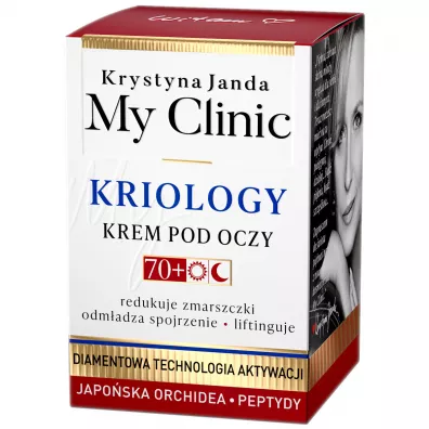 Janda My Clinic Krem pod oczy 70+ Kriology 15 ml