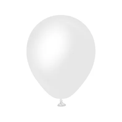 Godan Balony Opaque Satin Snow White 50 szt.