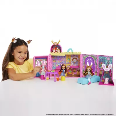 Enchantimals. Domek przyja�ni HXL53 Mattel