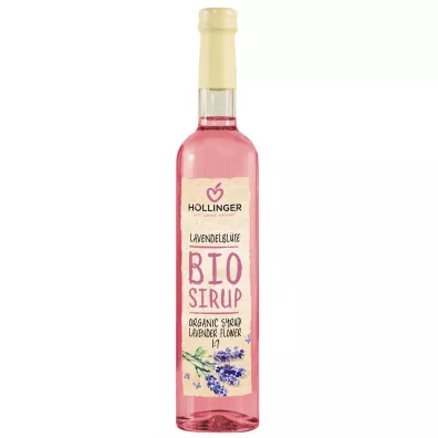 Hollinger Syrop z kwiatu lawendy 500 ml Bio