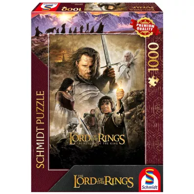 Puzzle 1000 el. PQ W�adca Pier�cieni: Powr�t kr�la Schmidt