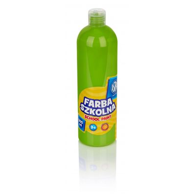 Astra Farba szkolna butelka 500 ml limonkowa