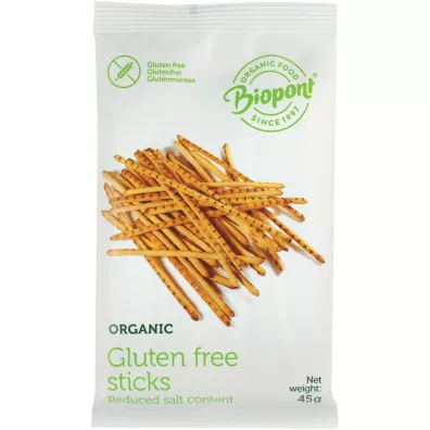 Bio Pont Paluszki lekko solone bezglutenowe 45 g Bio