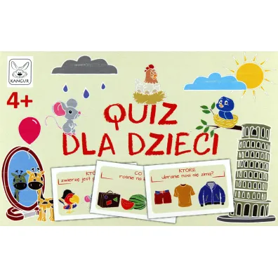 Quiz dla dzieci Kangur