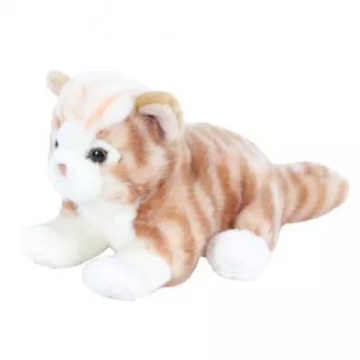 Maskotka ZOO Kot le��cy rudy 30cm Beppe