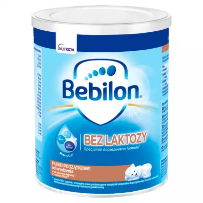 Bebilon Pronutra Mleko pocz�tkowe od urodzenia Bez laktozy 400 g