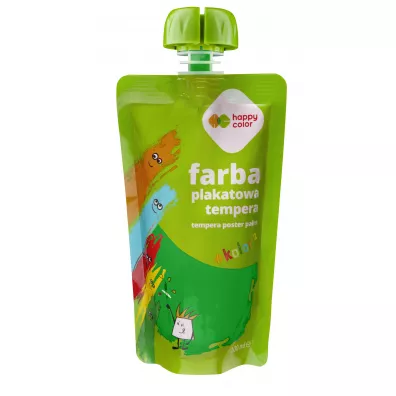 Happy Color Farba plakatowa tempera zielony 100 ml