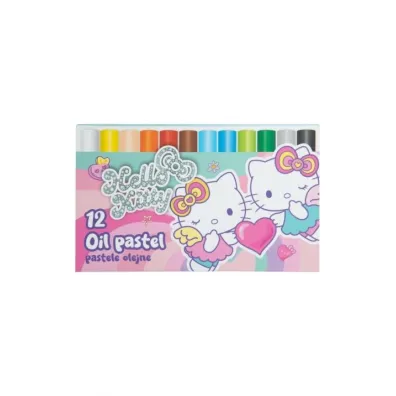 Pastele olejne Hello Kitty 12 kolor�w