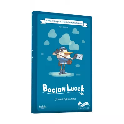Komiksy paragrafowe Listonosz dny przygd. Bocian Lucek