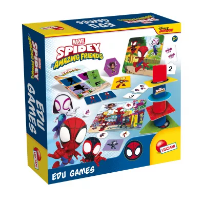 Lisciani Spidey kolekcja gier edukacyjnych