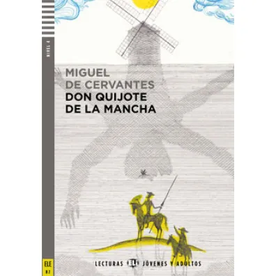 LH Don Quijote de la Mancha ksi��ka + audio online B2 - Miguel de Cervantes