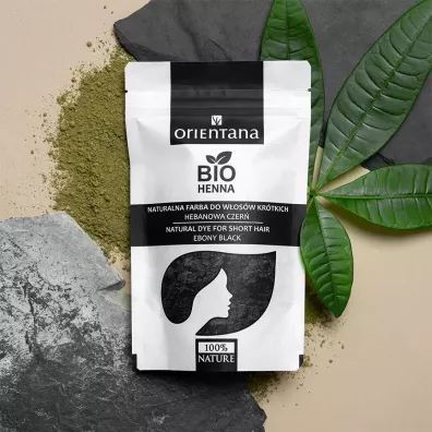 Orientana Bio henna hebanowa czer� 50 g