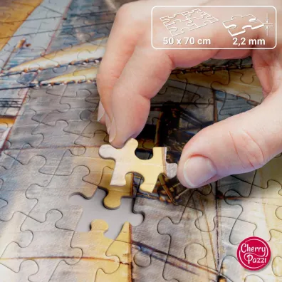 Puzzle 1000 el. Sailing the WR Grace CherryPazzi