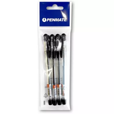 Dugopis Flexi Penmate czarny 4 szt.