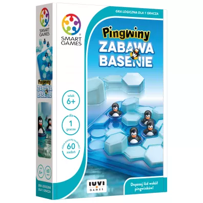 Smart Games. Pingwiny - Zabawa w basenie (PL) IUVI Games