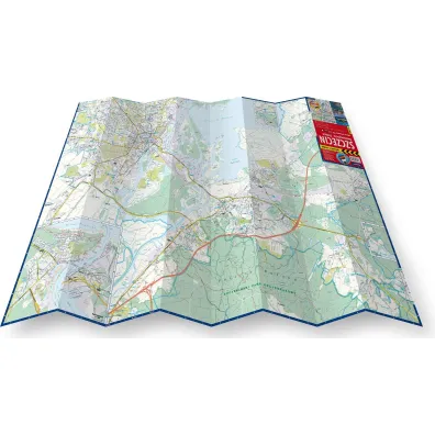 Szczecin �winouj�cie Police  foliowany plan miasta 1:22 000