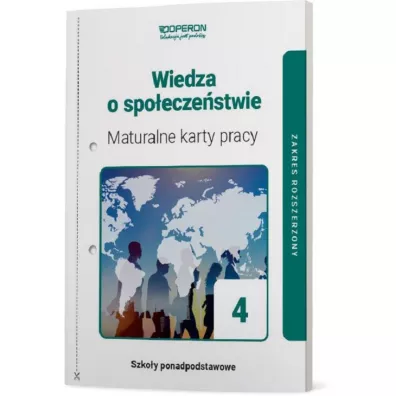 Wiedza o spo�ecze�stwie. Zakres rozszerzony. Maturalne karty pracy - Iwona Walendziak, Miko�aj Walczyk