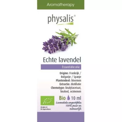 Physalis Olejek eteryczny echte lavendel (lawenda wskolistna) 10 ml