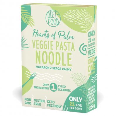 Diet-Food Makaron z serca palmy noodle 255 g