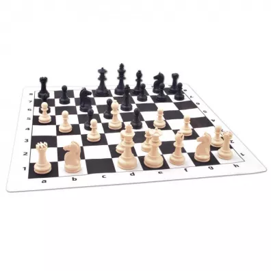 Chess World Roll Cylinder Chess Set, zestaw do gry w szachy, may rozmiar