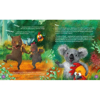 Malinka Wombat. Malinka Wombat i Koala