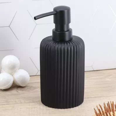 Tendance Dozownik na mydo Issard Black Czarny 230 ml